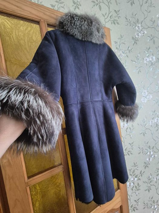 Натуральна дубленка з мехом