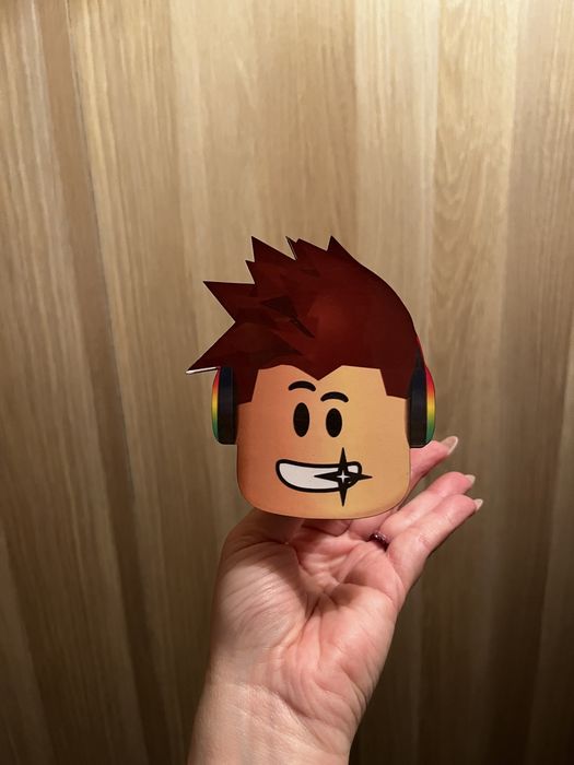 Topper Roblox- postacie, ozdoba na tort