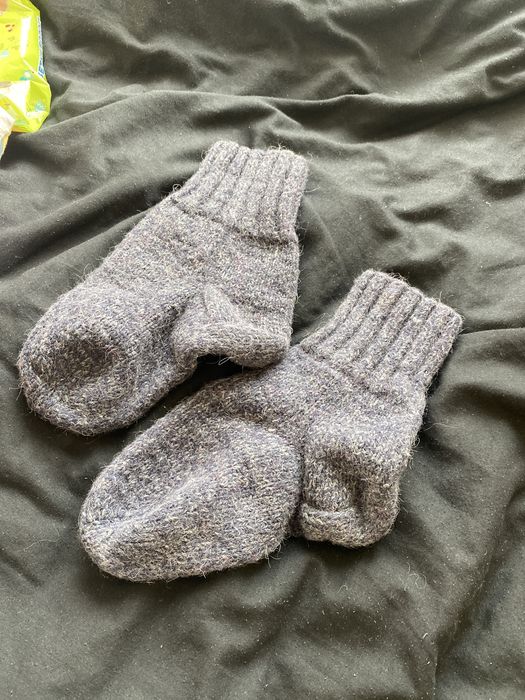 Вязаные носки.   .