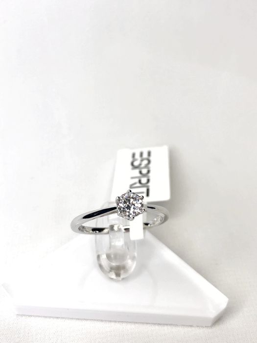 Срібна, позолочена каблучка Esprit (Thomas Sabo, Sif Jakobs) р. 17 /18