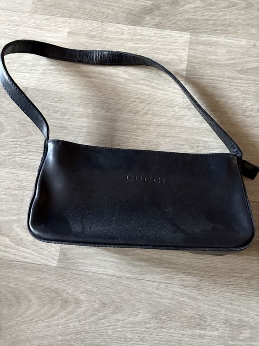 Женская кожаная сумка Gucci