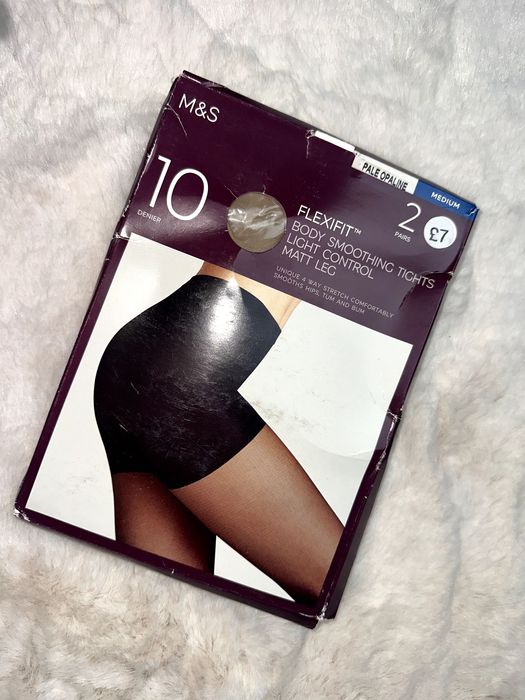 Marks & Spencer 2 x rajstopy nowe 10 den M
