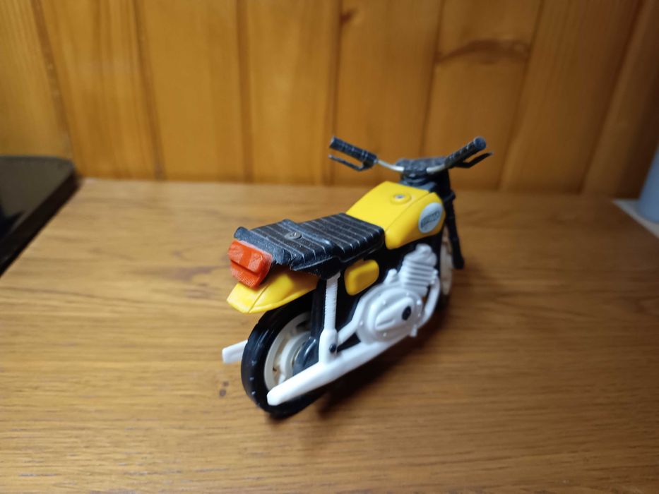 Zabawka Motocykl Trial z lat 90-tych