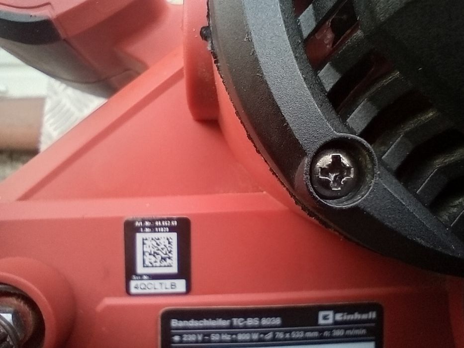 Szlifierka taśmowa Einhell 860 watt