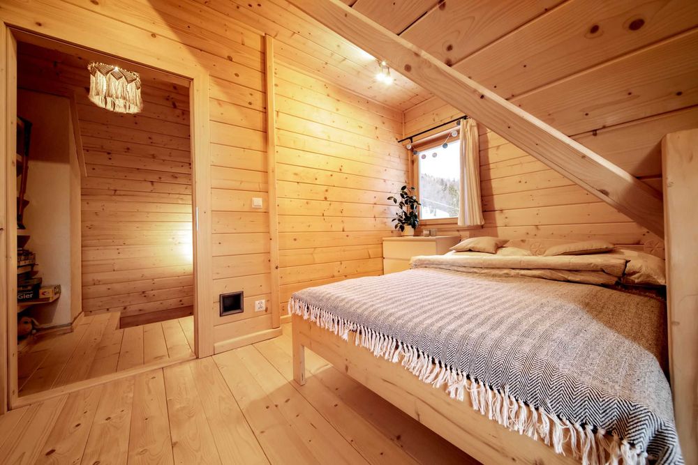 Domek w górach Gorce z widokiem na Tatry / balia / jacuzzi / sauna