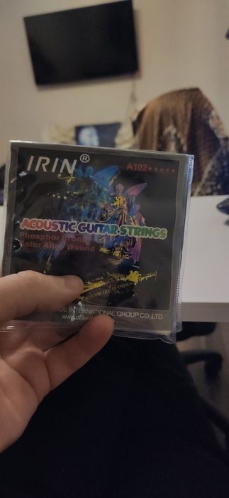 Струны для акустической гитары 011-052 фосфорная бронза набор 6 штук