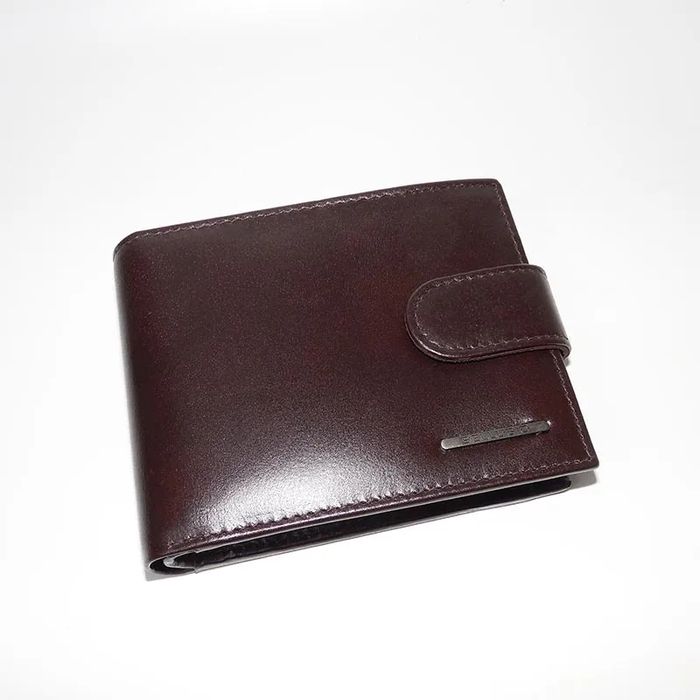 portfel męski  bellugio brązowy  skórzany