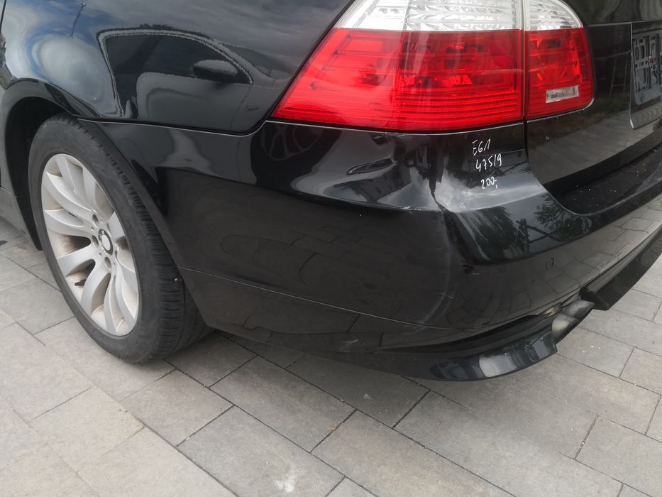 Zderzak tylni BMW e61 lift Black sapphire metal 475/9