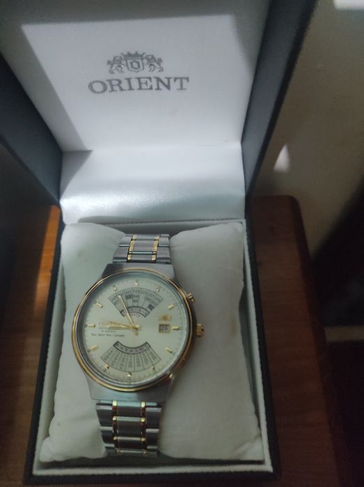Relógio de mulher Orient e relógio de homem