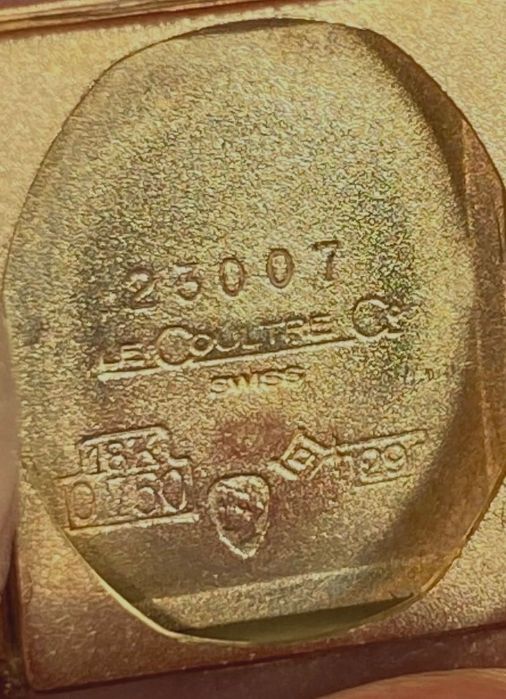 Relógio em ouro Jaeger-LeCoultre