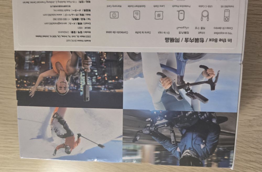 Action cam Insta 360 X5 8K