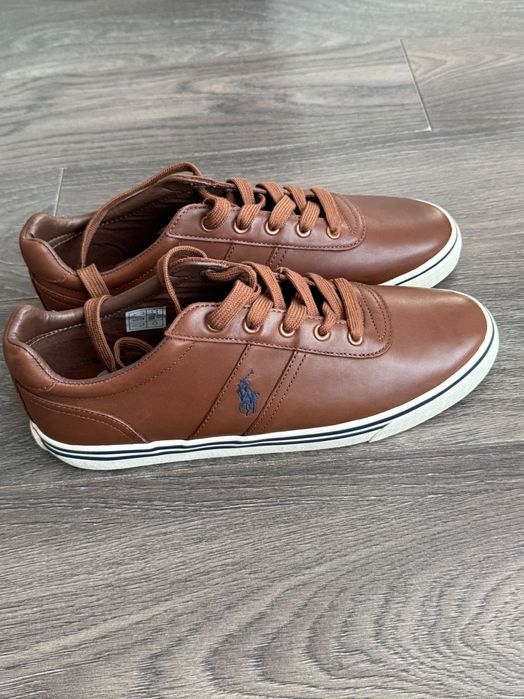 Кожаные кроссовки Polp Ralph Lauren