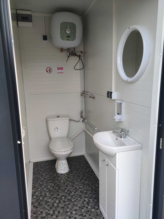 CAMPING Pawilon sanitarny wc natrysk budka prysznic toaleta