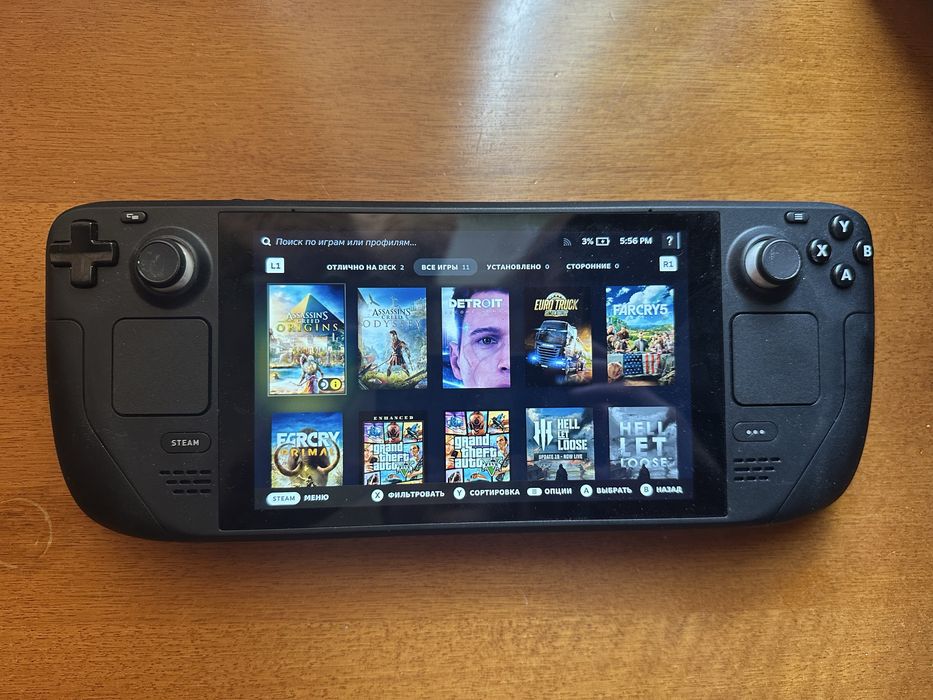 Steam Deck 64 gb купить недорого на OLX.ua
