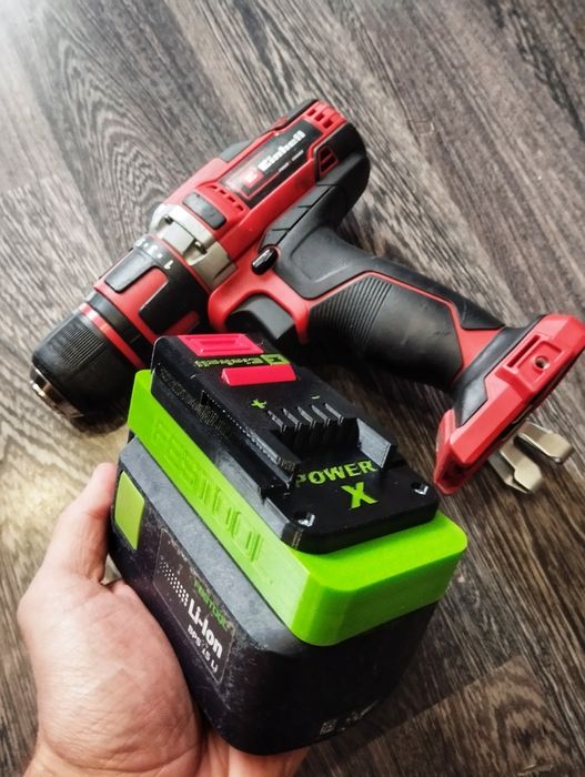 Адаптер перехідник акумулятор Festool 18V на інструмент Einhell 18V