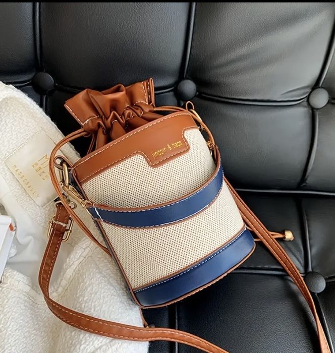 сумка бочонок через плече