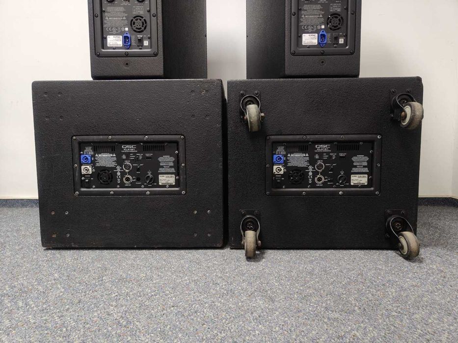 QSC | KLA181 + KW152 | Aktywny | Pokrowce | Nowy: 42 tys |