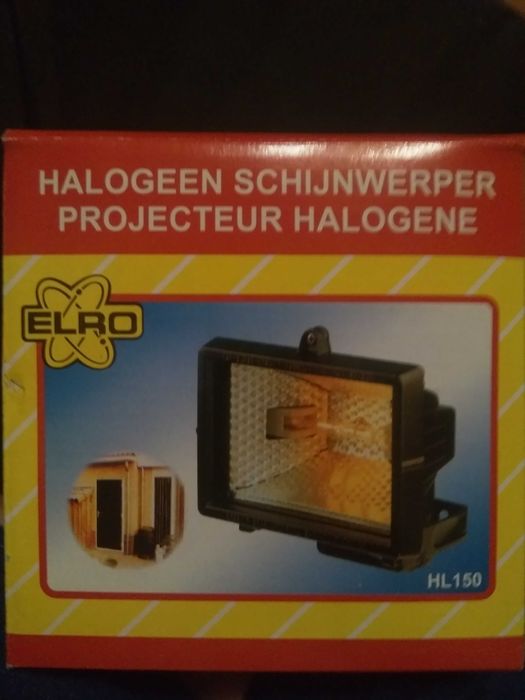 Lampa Halogen - Reflektor halogenowy z żarnikiem 150W R7s Oprawa Naświetlacz Halogenowy