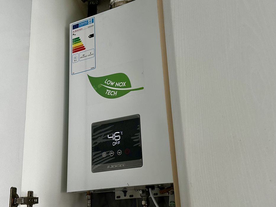 Esquentador ventilado, inteligente jocel novo