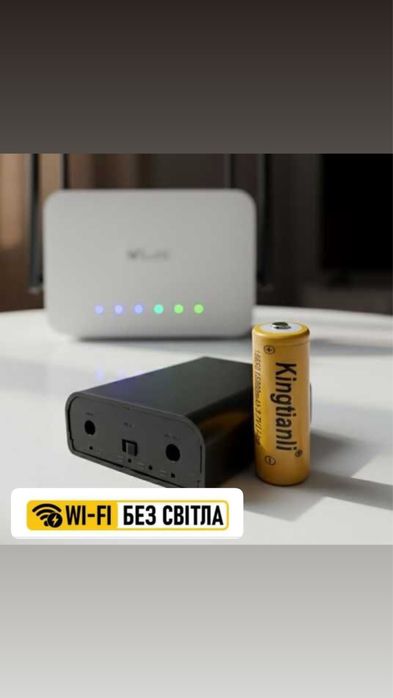Джерело безперебійне  Mini UPS 12В 9000 m для роутера/wi-fi без світла
