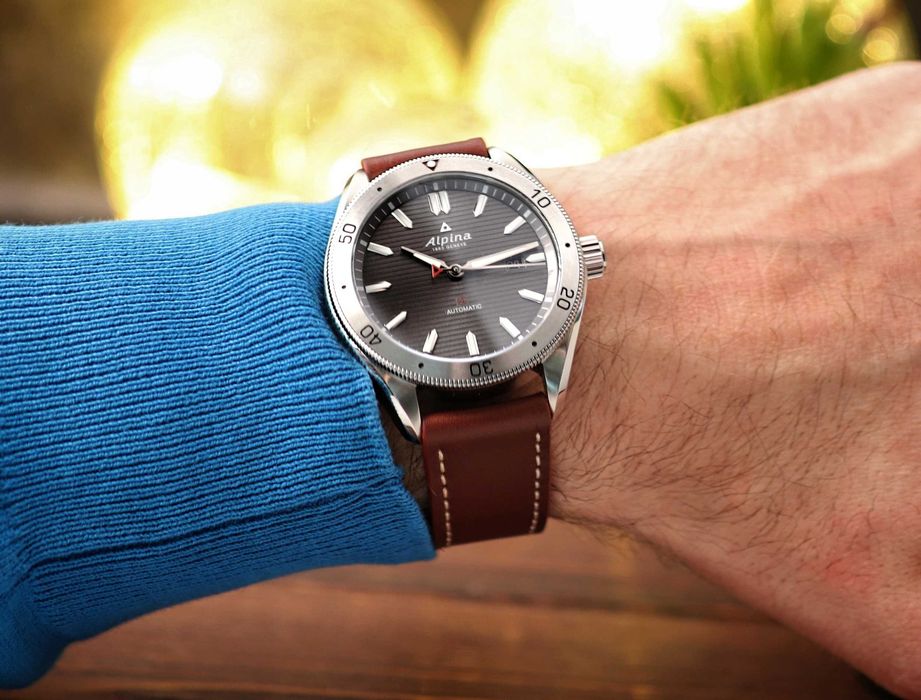 Alpina Alpiner 4 AL-525G5AQ6 Duży Zegarek Męski 44 mm 100m WR