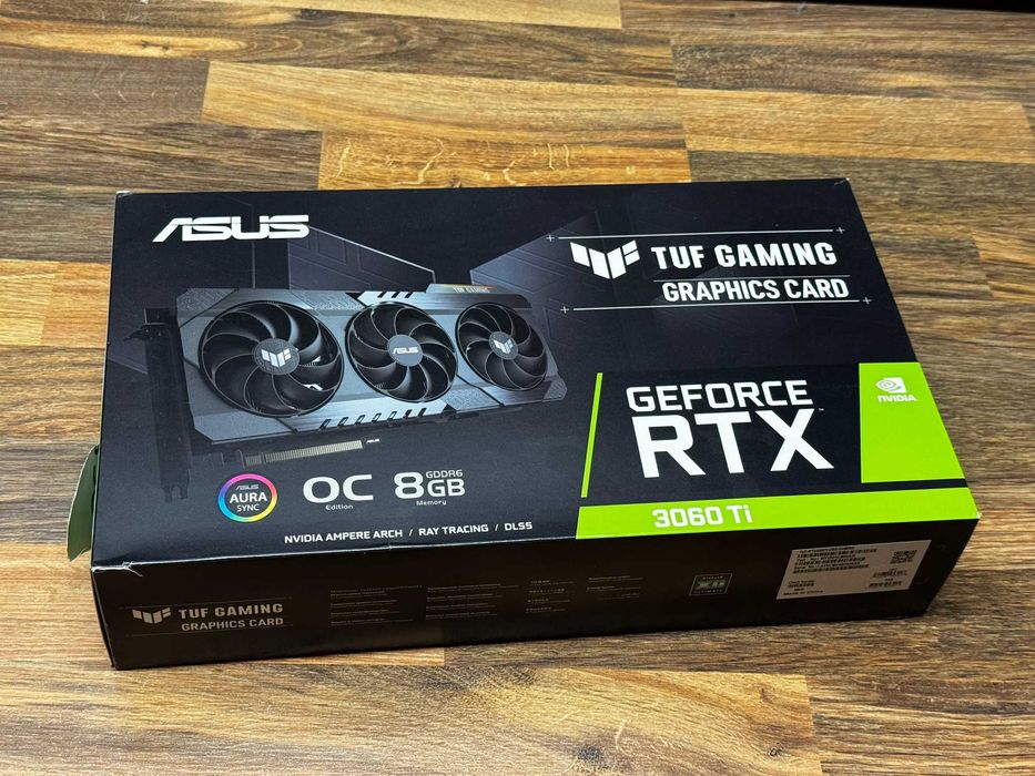 rtx 3060ti tuf z pudełkiem