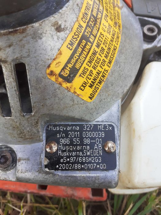 Висоторіз, кущоріз HUSQVARNA 327 HE 3.