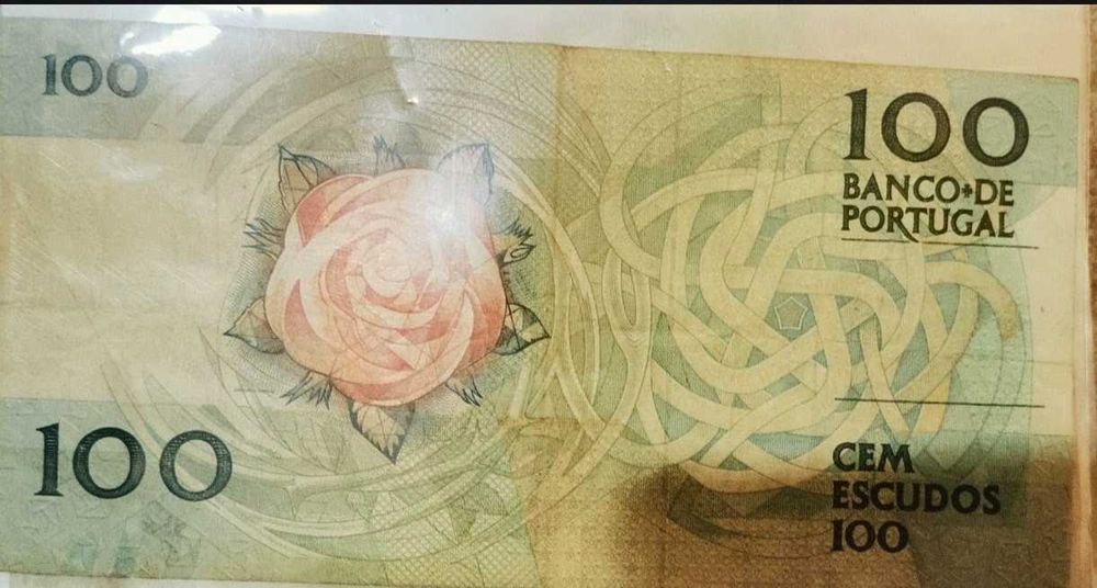 Notas antigas de escudos