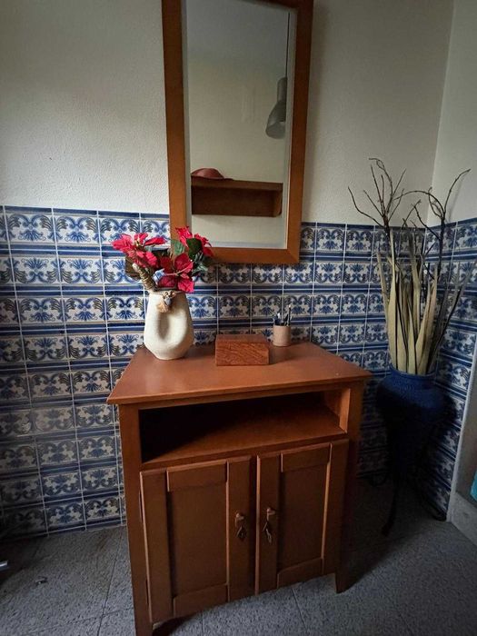 Conjunto completo de Sala em carvalho