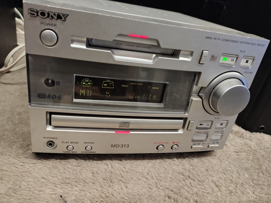 Sony MD 313 mini wieża