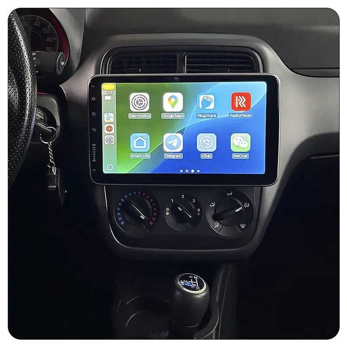 Магнітола 10.1" Lesko 3500А 1din 2/32 Android поворотний экран IPS