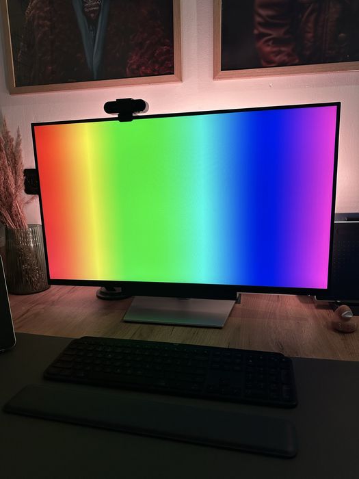 Монітор Dell p3221d+Саундбар Dell SB521A