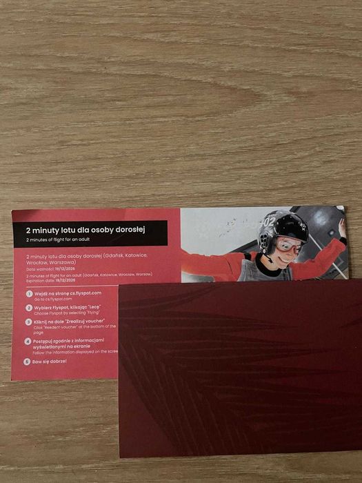 Sprzedam voucher Flyspot