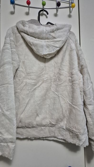 Casaco pêlo Creme  XL