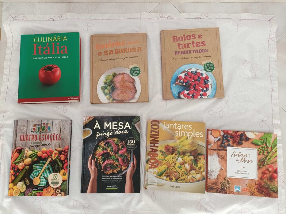 Livros de Culinária e Pastelaria