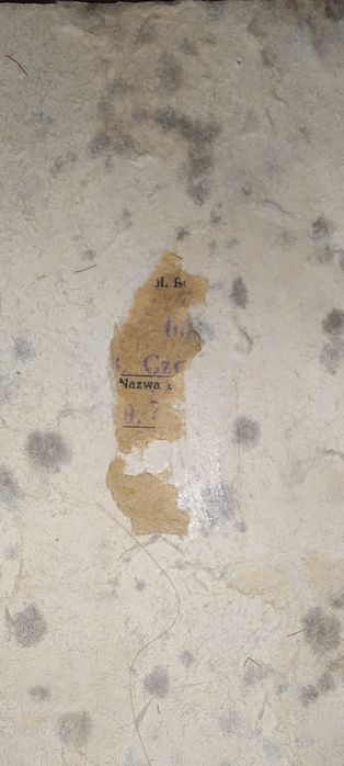 Obraz/Ikona Matki bożej czestochowskiej. Dewocjonalia z 70lat. PRL.