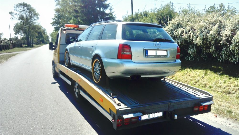 pomoc drogowa Parysów S17 Lipówki transport laweta 24h