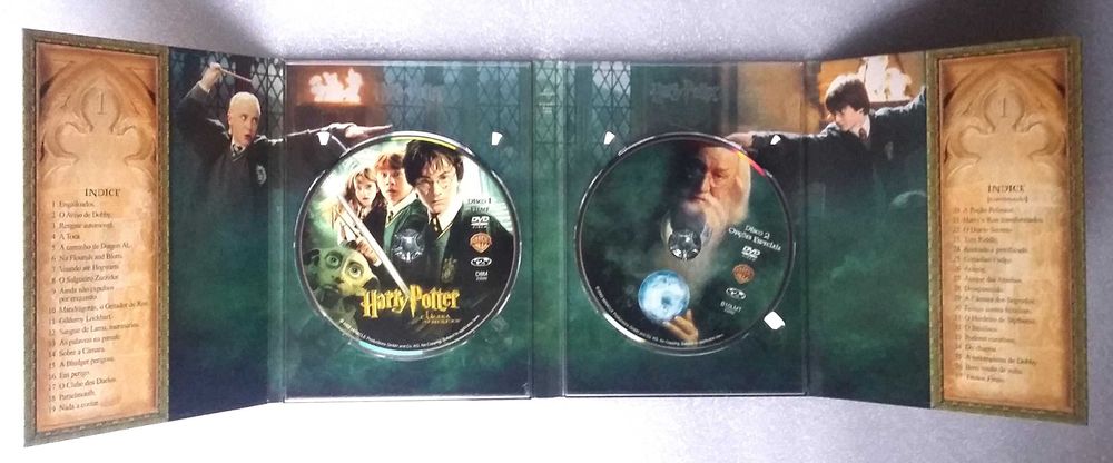 DVD - Harry Potter e a Câmara dos Segredos 2 dvd