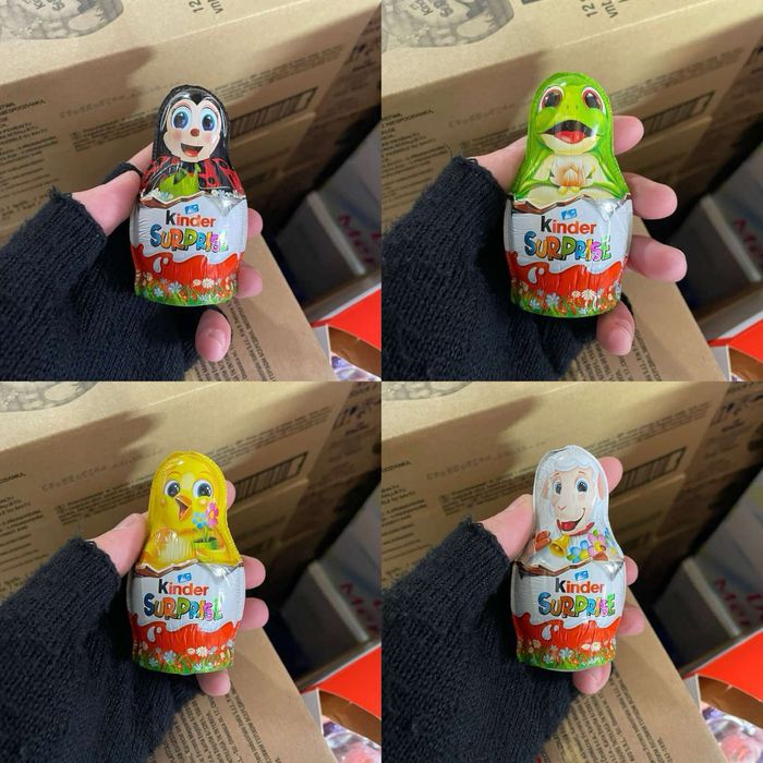 Шоколадні пасхальні фігурки від Кіндер з сюрпризом 36г / Kinder