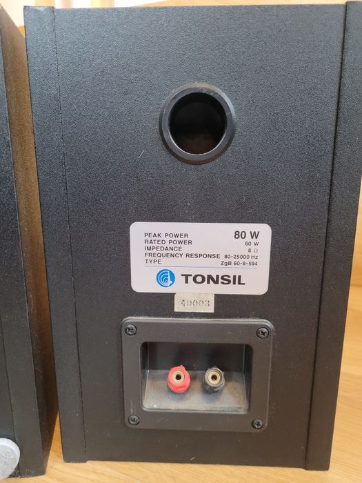 Tonsil 2 głośniki 80W