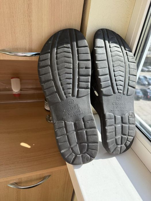 Тапки шлепки резиновые Crocks 31,5см