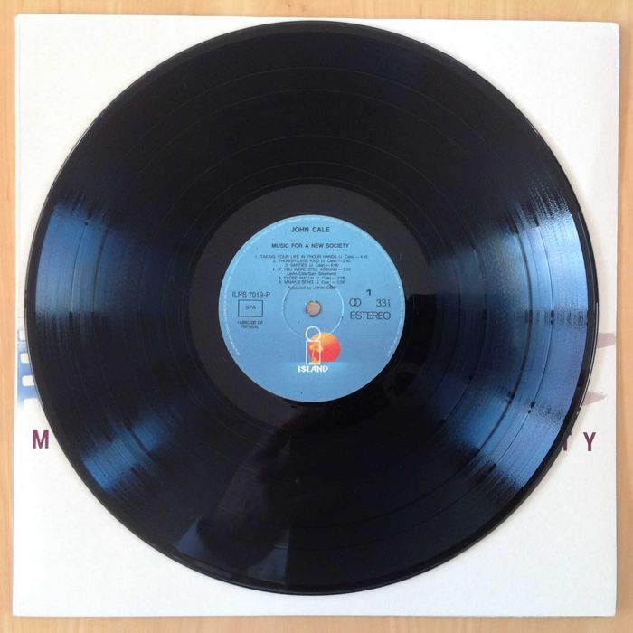 John Cale ‎- Music For A New Society - LP em Vinil (Portes incluídos)