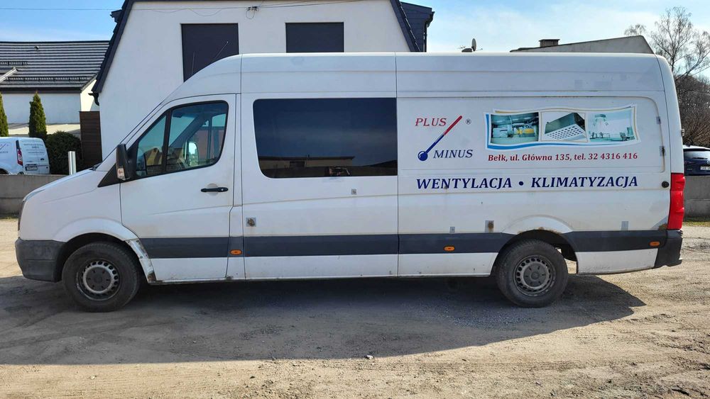 Sprzedam Volkswagen Crafter brygadówka 7 osób.