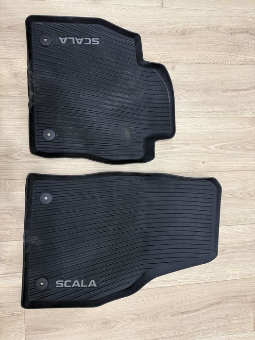 Dywaniki gumowe Skoda Scala oryginalne