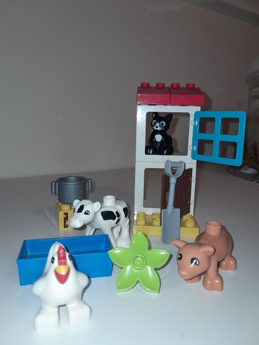 Lego duplo zwierzęta na farmie