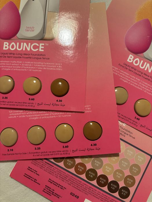 Zestaw BOUNCE by Sephora Podkłady do twarzy Nowy
