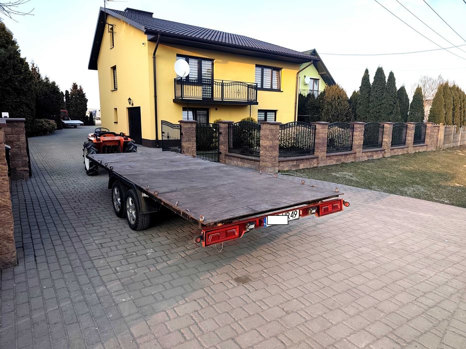 Platforma 4.90 x 1.85 * DMC 2000KG * Zarejestrowana *