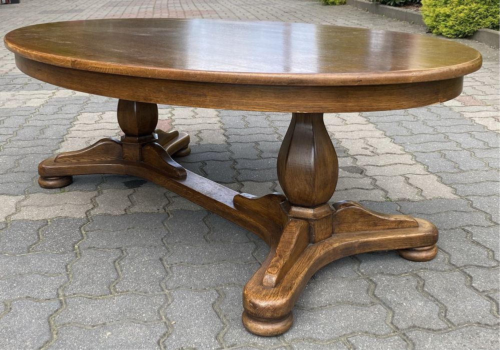 drewniana ława antyk