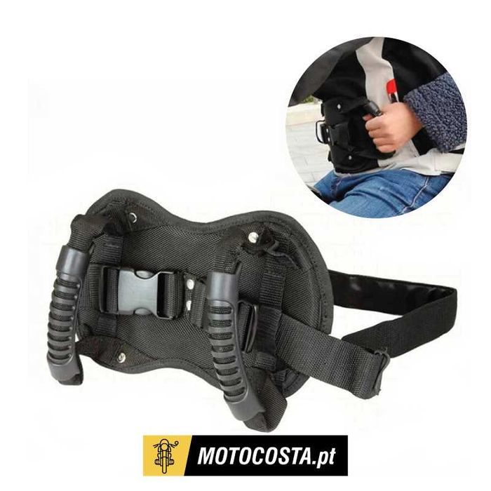 Cinto de Segurança Passageiro Moto – Pega Traseira Universal