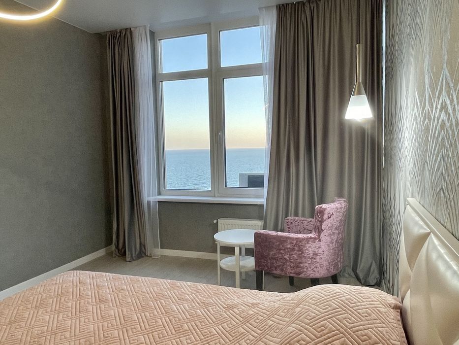 2 ком.Аркадия.люкс. 44 жемчужина вид моря.